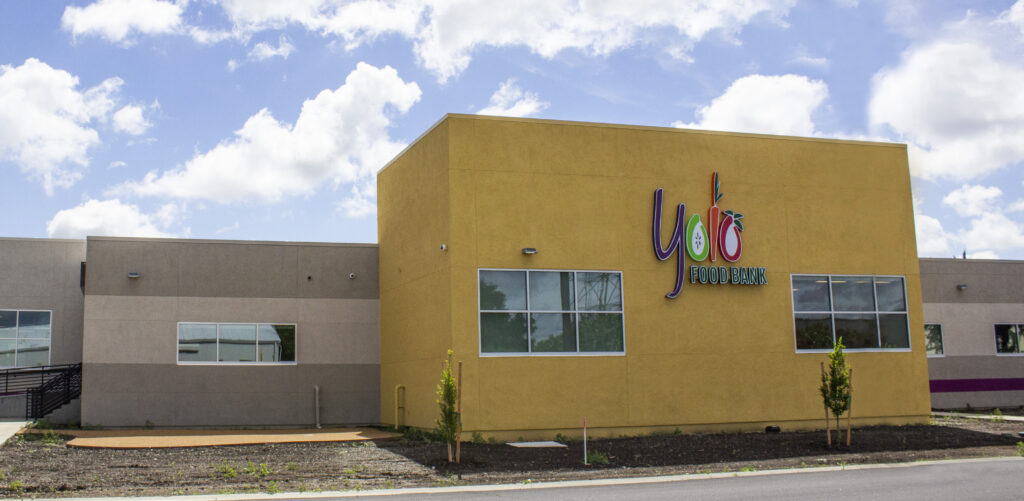 Yolo Food Bank office and operations facility, located in Woodland, CA.