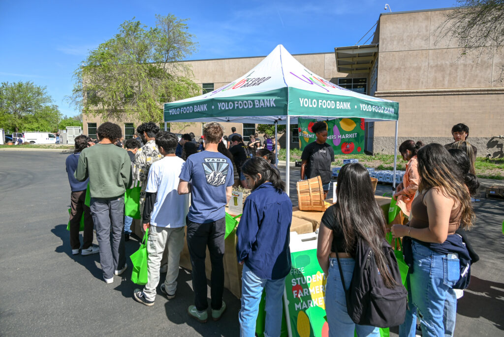 Student Farmers Market, River City High School - April 2023